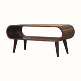 Laurie Open Coffee Table, Medium - Chestnut