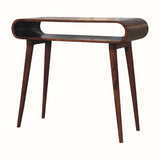 Laurie Open Console Table - Chestnut