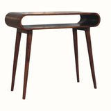 Laurie Open Console Table - Chestnut