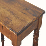 Louis Writing Desk, Small - Chestnut