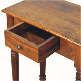 Louis Writing Desk, Small - Chestnut