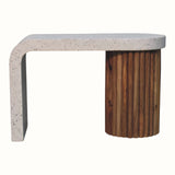 Wilk Coffee Table - Natural/Terrazzo