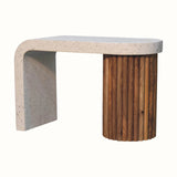 Wilk Coffee Table - Natural/Terrazzo