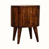 Mellen Bedside Table - Chestnut