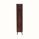 Hamade Open Tall Bookcase - Chestnut