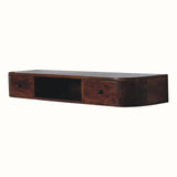 Molina Wall Mounted Console Table - Chestnut