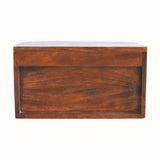 Molina Wall Mounted Bedside Table - Chestnut