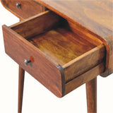 Hamade Console Table - Chestnut