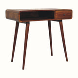 Hamade Open Writing Desk - Chestnut