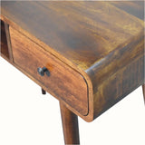 Hamade Open Writing Desk - Chestnut