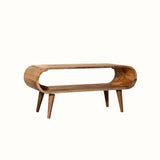 Laurie Open Coffee Table, Medium - Natural