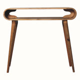 Laurie Open Console Table - Natural