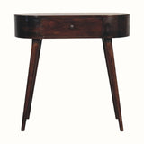 Molina Console Table, Medium - Light Walnut