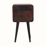 Hamade Bedside Table, Small - Light Walnut