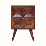 Lillian Bedside Table - Chestnut