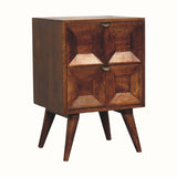 Lillian Bedside Table - Chestnut