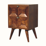 Lillian Bedside Table - Chestnut