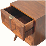 Lillian Bedside Table - Chestnut