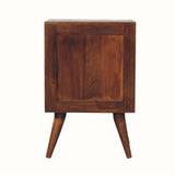 Lillian Bedside Table - Chestnut