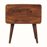 Hamade Bedside Table, Large - Chestnut