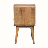 Stella Bedside Table - Natural