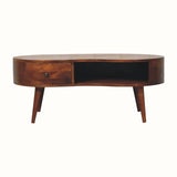 Haft Coffee Table, Large - Chestnut