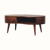 Haft Coffee Table, Large - Chestnut