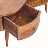 Haft Coffee Table, Large - Chestnut