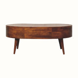 Haft Coffee Table, Large - Chestnut