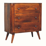 Mintz Chest of 3 Drawers - Chestnut