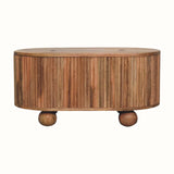 Jalla Coffee Table with Hidden Storage - Natural