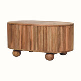 Jalla Coffee Table with Hidden Storage - Natural