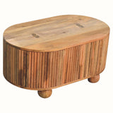 Jalla Coffee Table with Hidden Storage - Natural