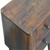 Mintz Bedside Table - Chestnut