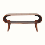 Laurie Open Coffee Table - Honey Caramel