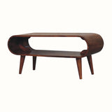 Laurie Open Coffee Table - Honey Caramel