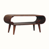 Laurie Open Coffee Table - Honey Caramel