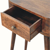 Molina Console Table, Small - California Walnut