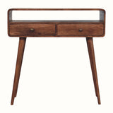 Hamade Open Console Table, Medium - Honey Caramel