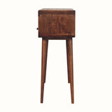 Hamade Open Console Table, Medium - Honey Caramel