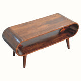 Laurie Open Coffee Table, Medium - California Walnut