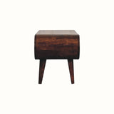 Laurie Open Coffee Table, Medium - California Walnut