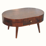 Molina Coffee Table, Medium - California Walnut