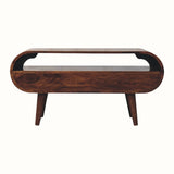 Merrill 2 Drawer TV Stand - California Walnut