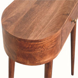 Molina Console, Medium - California Walnut