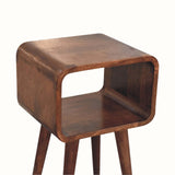 Leckie Bedside Table, Small - Honey Caramel