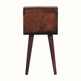 Leckie Bedside Table, Small - Honey Caramel