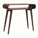 Laurie Open Console Table - Honey Caramel