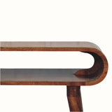 Laurie Open Console Table - Honey Caramel