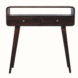 Hamade Open Console Table, Medium - California Walnut